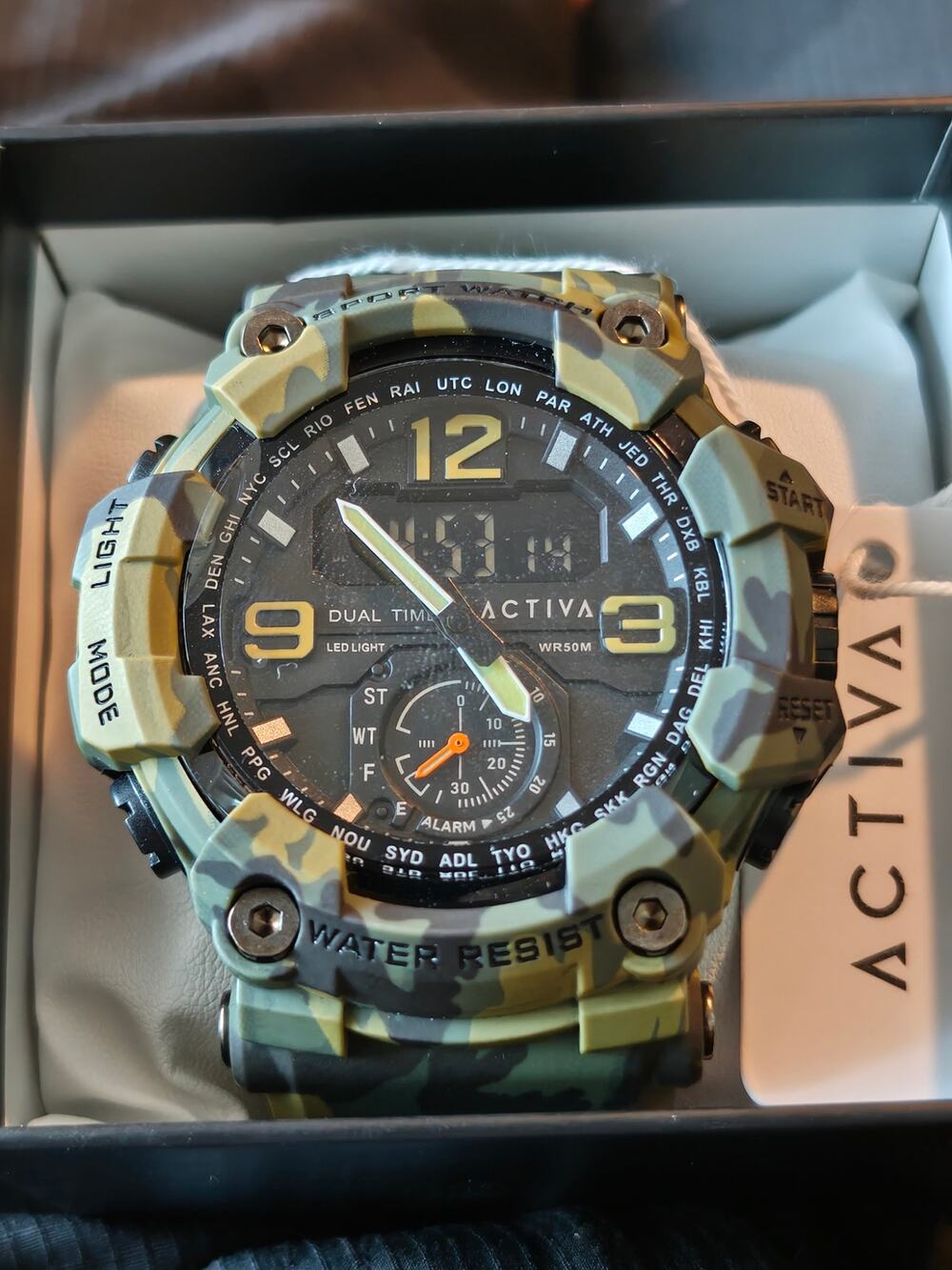 Activa by Invicta Wristwatch ACW1637-04 Black Ops edition Brand New Original